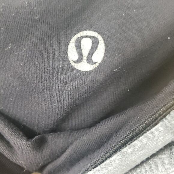 LULULEMON womens 2 black reverse groove reversible leggings - Picture 4 of 5